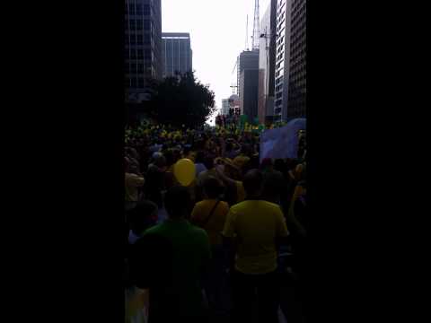 Hino Nacional - Paulista 12/04/2015 - 16:00 h