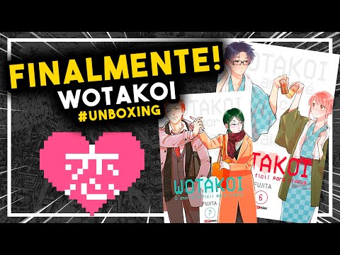 [UNBOXING] WOTAKOI FINALMENTE! - COLEO DE MANGS | WOTAKOI - O AMOR  DIFCIL PARA OTAKUS