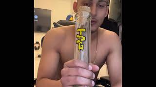 Waffle cone bong rip... ish