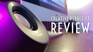 Video thumbnail for Creative Pebble V3 Review | Crisp Audio, Compact Size, AND Low-Cost? by Daniel Tipping