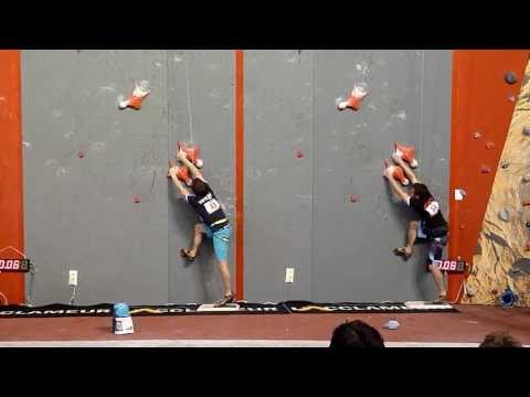 Finale Championnats de France Juniors Hommes Escalade de Vitesse 2013