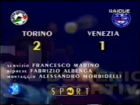 1999-00 (2a - 12-09-1999) Torino-Venezia 2-1 [Valtolina,Ferrante,Artistico] Servizio D.S.Rai2