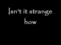"Strange" by Stacy Clark (Lyrics) 
