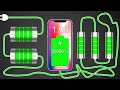 Overcharging iPhone Battery 10000% [1 Minute Timer Bomb] ⚡