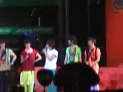 SHINee live fancam at Pattaya International Music Festival 2009
