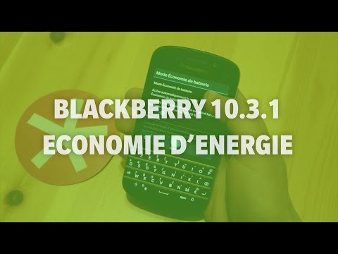 comment economiser batterie blackberry bold 9900