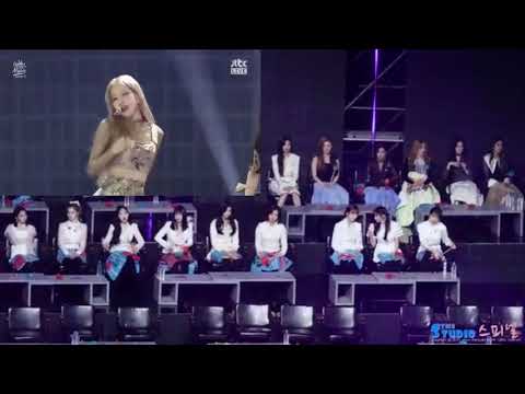 TWICE (G)I-DLE Reaction to BLACKPINK GDA 2019