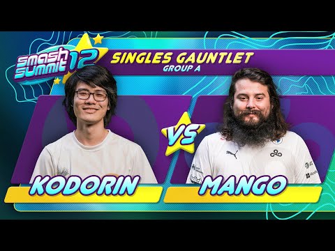 KoDoRiN vs Mang0 - Singles Gauntlet: Bracket 1 Round 2 - Smash Summit 12 | Marth vs Falco