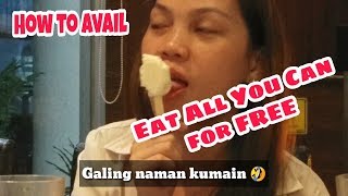 How to avail eat all you can for free ... |Nagkapikonan na | Yakimix