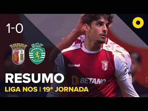 SC Braga 1-0 Sporting - Resumo | SPORT TV