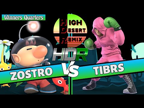 High Desert Remix #12 HDR Winners Quarters - Zostro (Olimar, Yoshi) Vs. TiBRs (Little Mac)