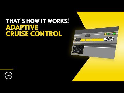 Jak to działa? - Adaptacyjny tempomat Opla