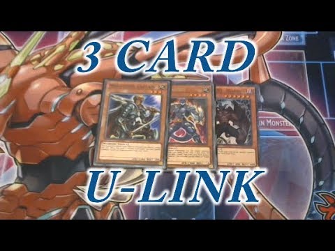 YUGIOH 3 CARD GOUKI U LINK Combo