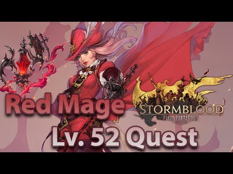 Final Fantasy XIV: Stormblood - Red Mage Lv. 52 Quest: A Rewarding Struggle