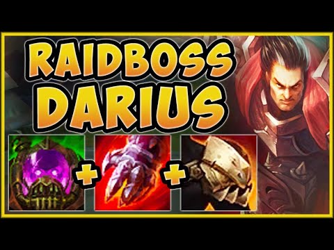 RIOT JUST MESS UP MASSIVELY!! NEW ITEMS MAKE DARIUS THE #1 RAIDBOSS!! NOW THIS IS JUST UNFAIR!