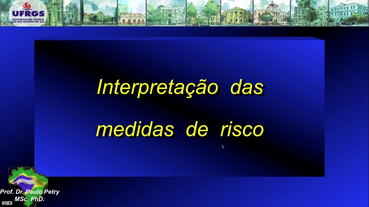 Medidas de Risco Interpretação