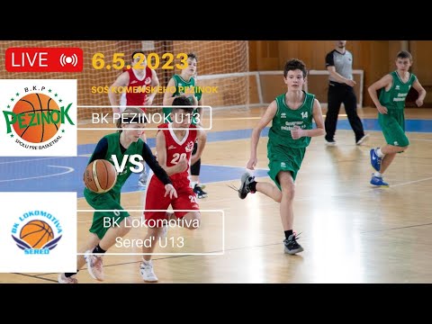 BK PEZINOK U13 - BK LOKOMOTÍVA SEREĎ U13