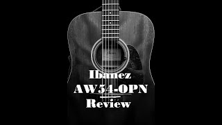 Video thumbnail for Ibanez AW54 OPN Review by Perksen Music