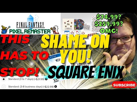 #SquareEnix's #FOMO greedy cash grab #FinalFantasy Pixel Remaster