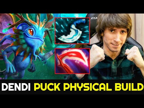 DENDI Puck Carry the Game with Desolator Crazy Build 7.26 Dota 2