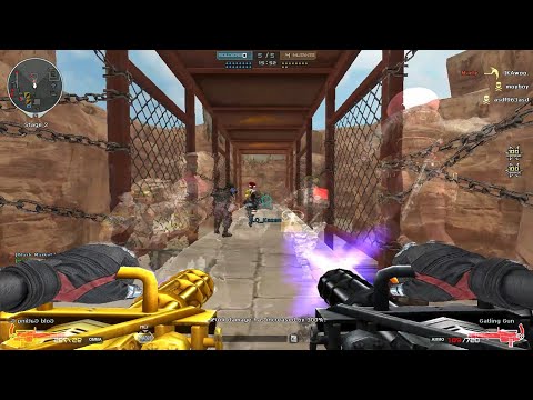 Crossfire NA ( Đột Kích Bắc Mỹ  ) 2.0 : GATLING GUN - ZOMBIE ESCAPE