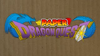 【DQ1】PAPER DRAGON QUEST【ペーパーマリオ風】