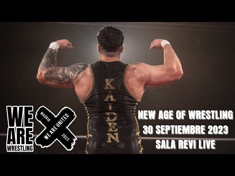 We Are Wrestling Spain - New Age of Wrestling [FULL SHOW] - 30/09/23