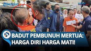 "HARGA DIRI HARGA MATI!" Teriakan Tersangka Badut Pembunuh Mertua di Mojokerto saat Rekonstruksi