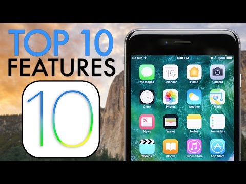 Top 10 iOS 10 New Features!