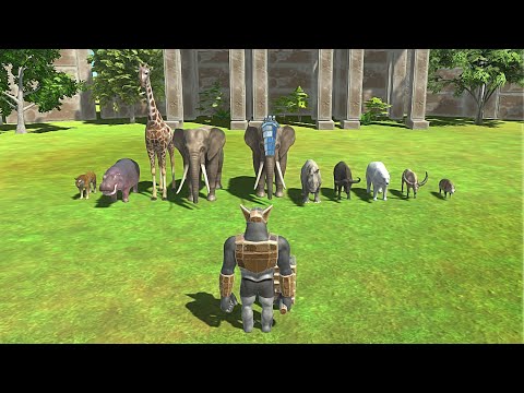 GHOR HAMMER VS MODERN MAMMALS  similliar price - Animal Revolt Battle Simulator