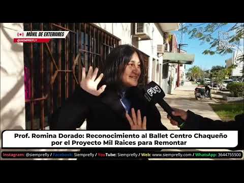 🔴𝗠𝗢́𝗩𝗜𝗟┃Dialogamos con la Profesora Romina Dorado