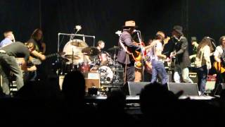 Wilco with Ian Hunter &amp; My Morning Jacket ALL THE YOUNG DUDES Americanarama Hoboken NJ July 26 2013