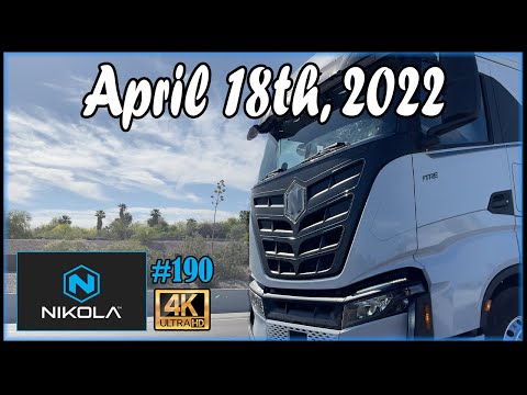 Nikola Semi Factory Construction Site April 18th, 2022 | Drone Footage of 9:00 AM
