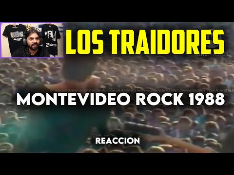 (REACCION) LOS TRAIDORES 🇺🇾 EN VIVO EN EL MONTEVIDEO ROCK II 28/02/1988
