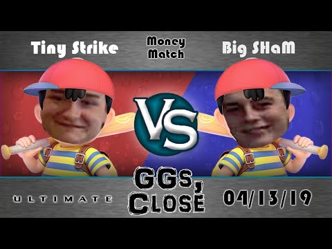 Tiny Strike (Ness) vs. Big SHaM (Ness) - Money Match - GGs Close
