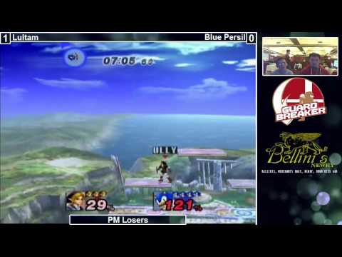 NHSSB3 - BluePersil (Sonic) vs Lultam (Link) - Project M - Losers Side