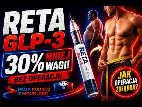 RETA GLP-3 daje efekty jak po zmniejszeniu żołądka – 30% mniej wagi bez operacji. Zobacz nowe dane!