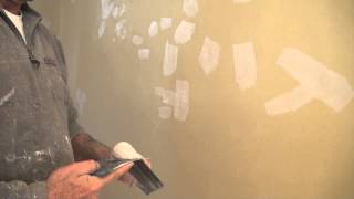 Preparing walls for painting - How to fix, patch or fill holes and dents in drywall or solid plaster