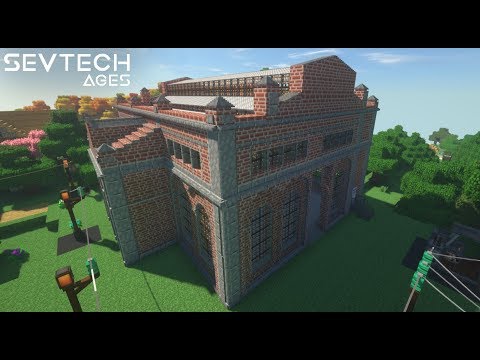 Neues MEGA Fabrikgebäude! Im Zeitraffer - #63 SevTech Ages [Stage 3] - German