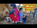 Gir Cow Milking Village Morning Routine