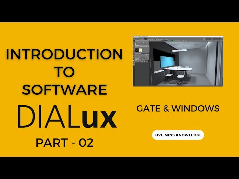 15) Mastering Lighting Design: Episode 15- Gate & Window in Dialux Evo #dialuxevo #dialux #tutorial