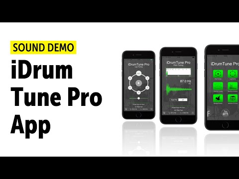 iDrumTune Pro App Demo (no talking)