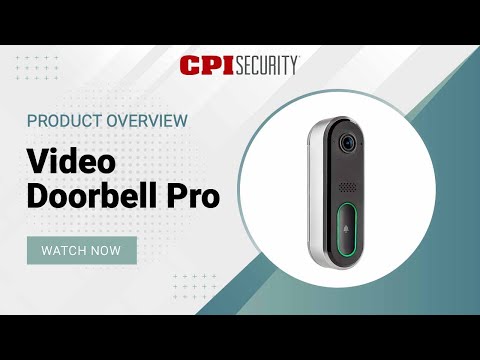 Video Doorbell Pro | Smart Video Doorbell | CPI Security®