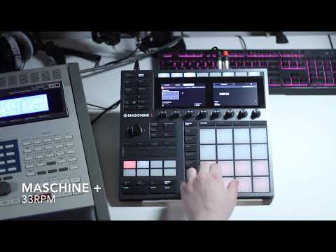 Maschine+ vs MPC 60 - Sampling Drum Break Comparison