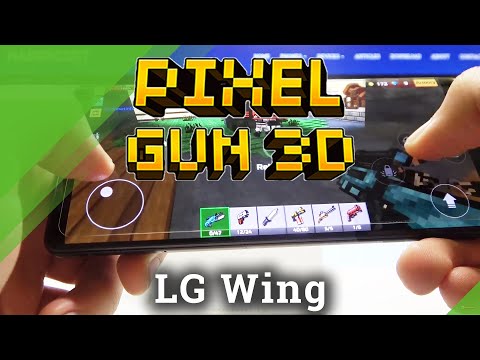 How Pixel Gun 3D Performs on LG Wing – Gameplay