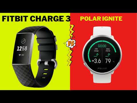 Difference between Fitbit Charge 3 vs Polar Ignite - To the Point Comparison