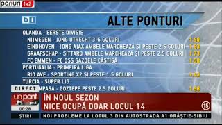 UPZ: Pachet de 15 pronosticuri pentru ziua de vineri!