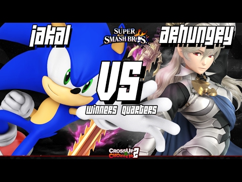 CROSSxUP 2 Smash 4 - ECG| JaKaL (Sonic) Vs. HBA| Arhungry (Corrin) - Winners Quarters