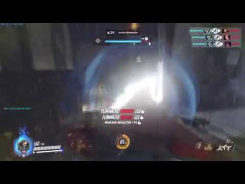 INSANE GENJI DEFLECT ON HANZO ULT!!! (GONE WRONG INSANE REACTION!!! COPS GET CALLED)