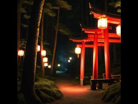 Relax in a Japanese Shinto Shrine Forest - Sensei Meditation